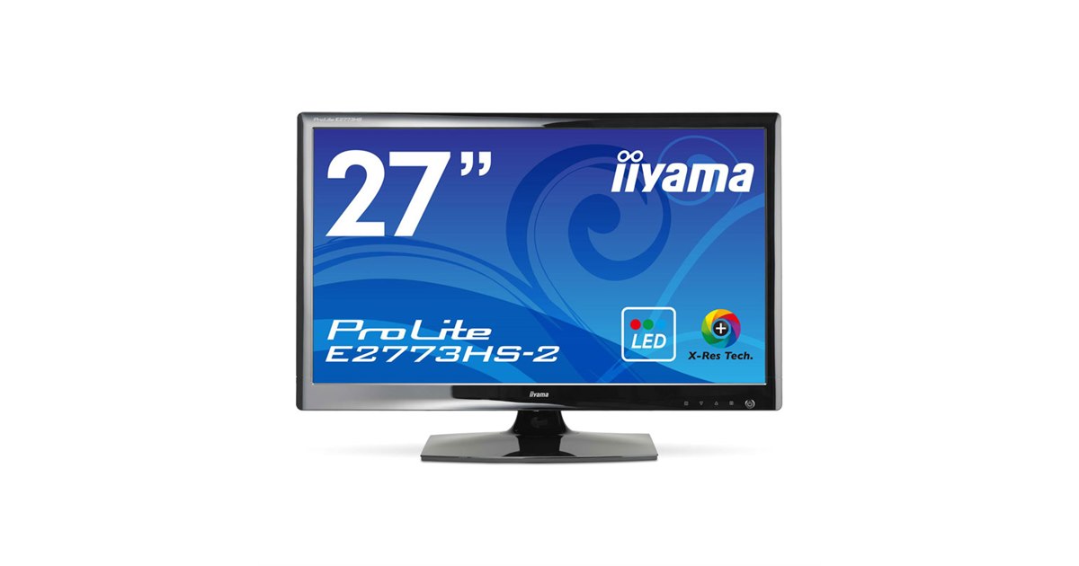 iiyama、応答速度1msの27型フルHDディスプレイ「ProLite E2773HS-2