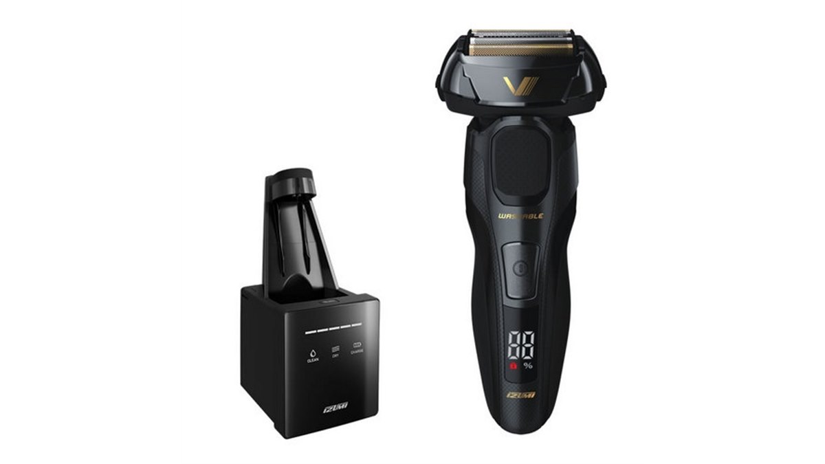 IZUMI、“3年間続く剃り味”「Vシリーズシェーバー」ハイエンドシリーズ