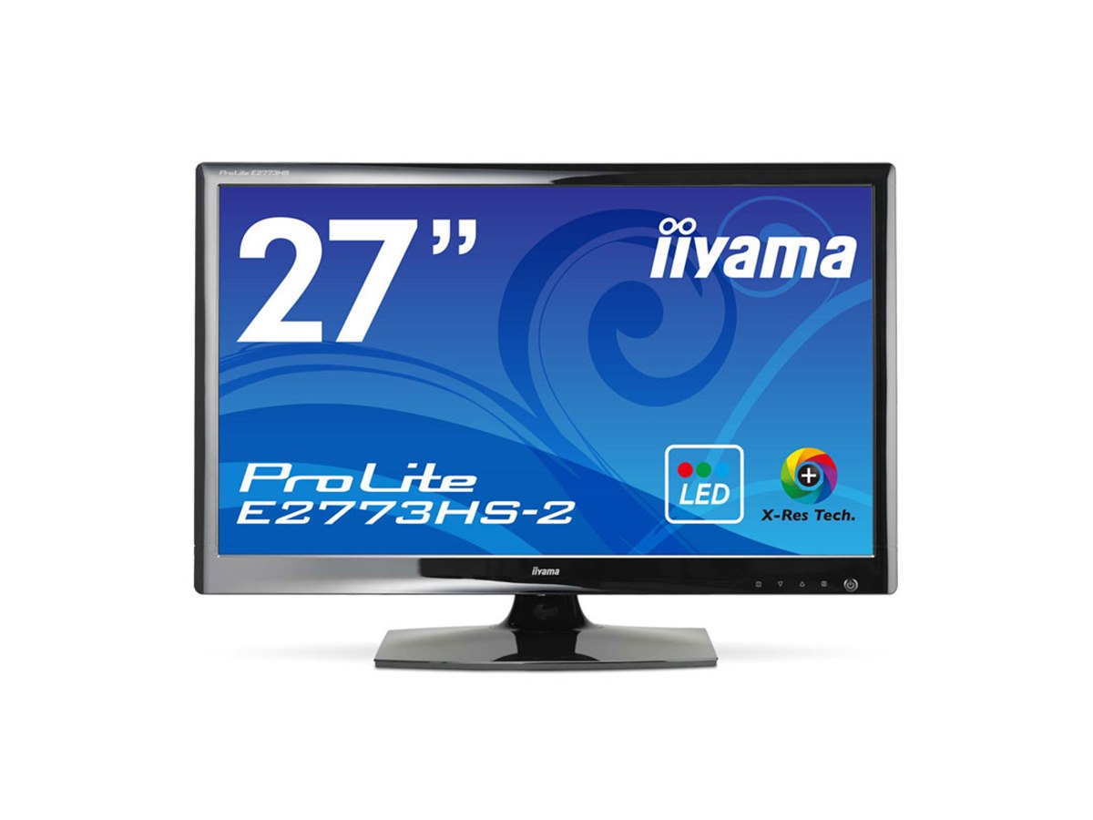 iiyama、応答速度1msの27型フルHDディスプレイ「ProLite E2773HS-2