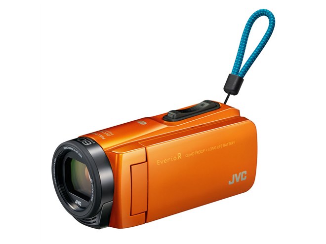 JVC、Y字グリップベルトを備えたビデオカメラ「GZ-RX670」「GZ-R470