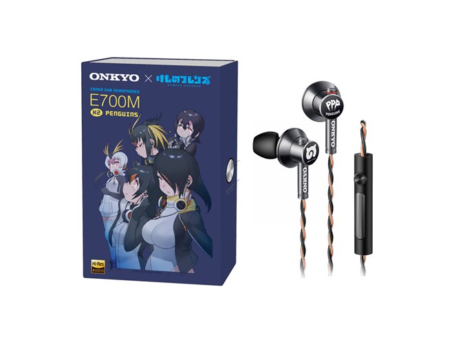 けものフレンズ」とオンキヨーハイレゾイヤホン「E700M」のコラボ