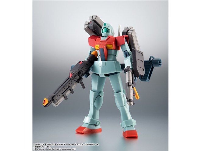 バンダイ、「ROBOT魂 ver. A.N.I.M.E.」に対応した連邦軍武器セットを