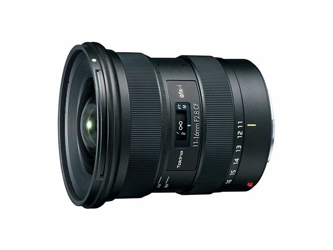 トキナー、税別56,000円でF値2.8を実現したレンズ「atx-i 11-16mm F2.8