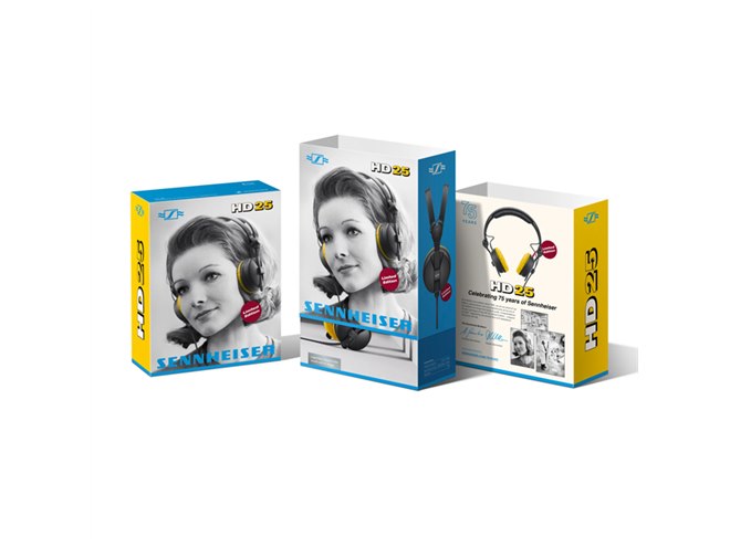 ゼンハイザー、75周年記念の数量限定ヘッドホン「HD 25 Limited