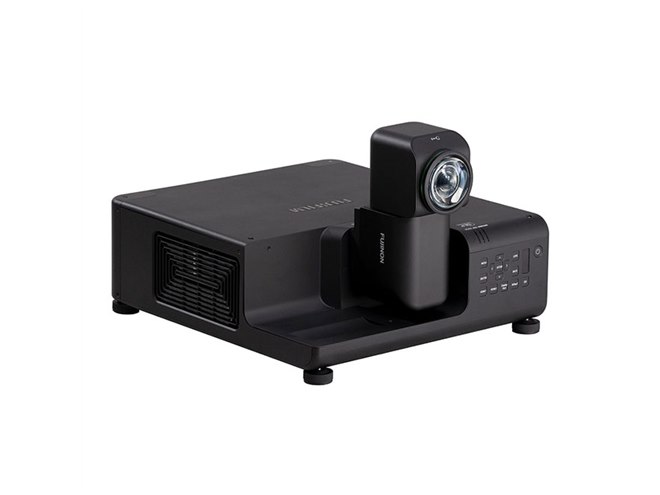 こうぴ スリーズ プロジェクター ブラック 富士フイルム、高輝度8000