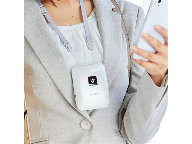 シャープ、モバイルタイプのプラズマクラスターイオン発生機「IG-NM1S