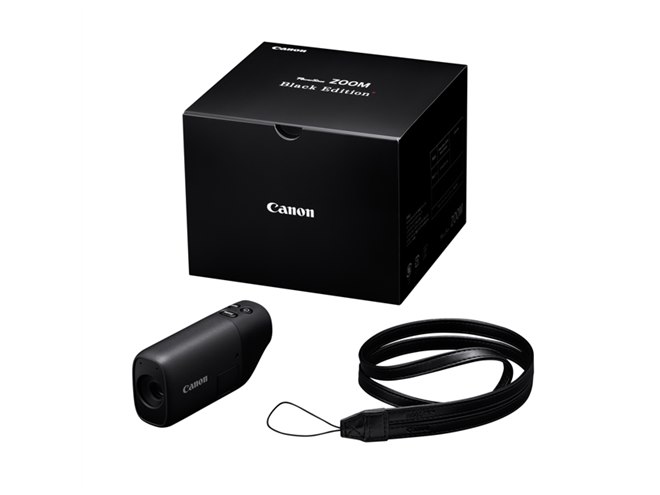 キヤノン、“観ると撮るを一体化”した「PowerShot ZOOM」に新色ブラック