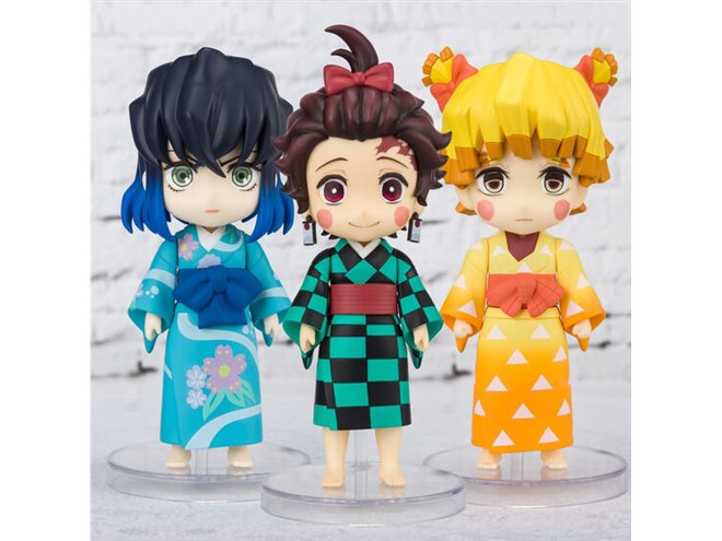 鬼滅の刃 遊郭編」炭子・善子・猪子がフィギュア化、全高90mmの