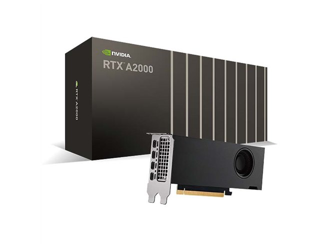 エルザ、プロ向けビデオカード「NVIDIA RTX A2000 12GB」を4/28発売