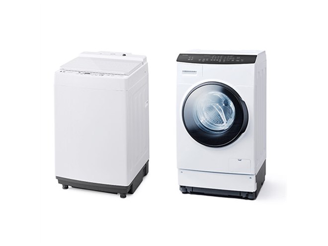 アイリスオーヤマ、「洗剤自動投入機能」を搭載した10kg全自動/8kg