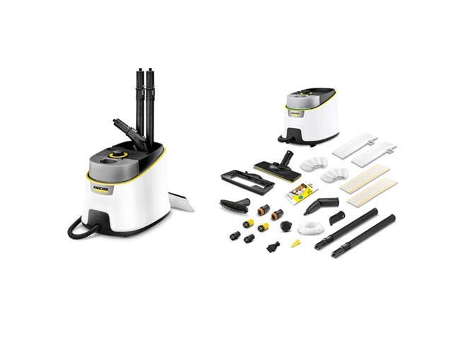 ケルヒャー、16種類のアクセサリーが付属するハイエンドモデル「SC 4