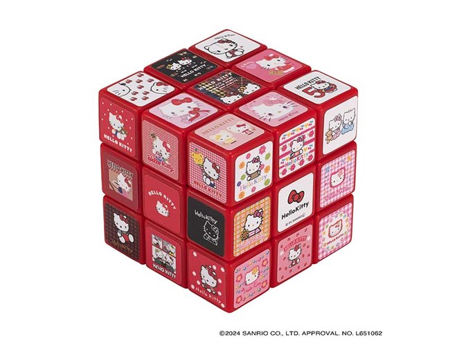 メガハウス、50周年記念の「ハローキティ 50th ルービックキューブ
