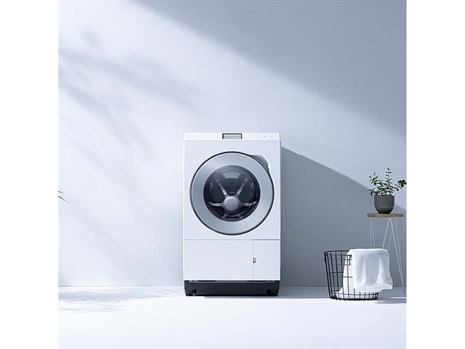 パナソニック、「極ラク汚れはがし」に対応した「ななめドラム洗濯乾燥