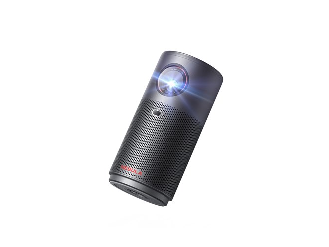 Anker、直径7cm/重さ約650gのモバイルプロジェクター「Nebula Capsule