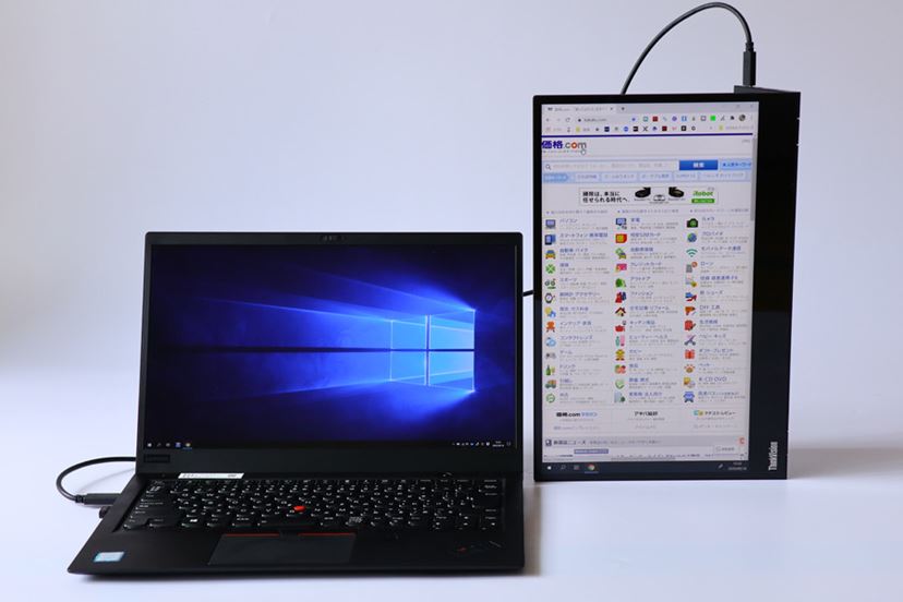 机は狭いけどマルチディスプレイで仕事がしたい！ それなら