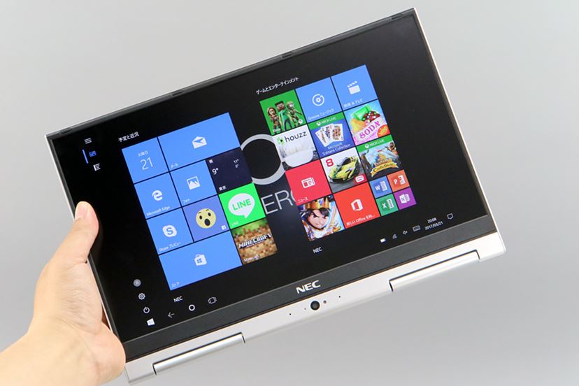 13.3型の2in1タイプで約769g！ 「LAVIE Hybrid ZERO HZ350/GA」を徹底