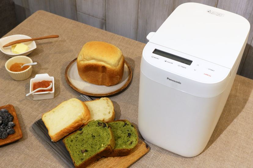 新製法でおいしさ追求！ パナソニックの業界最小ホームベーカリーで