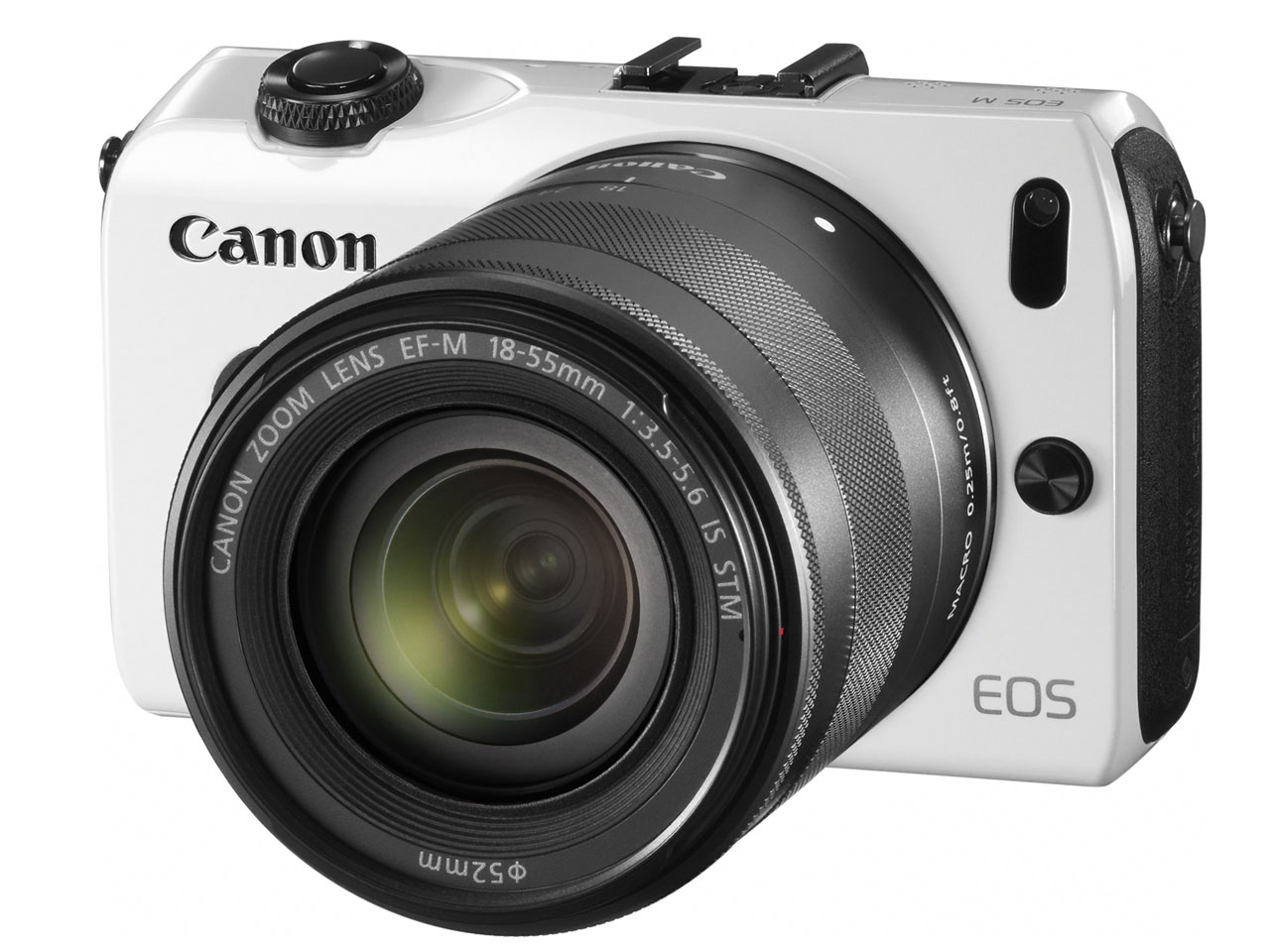 CANON EOS M EF-M18-55 IS STM レンズキット [ホワイト] 価格比較