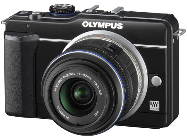 オリンパス オリンパス・ペン Lite E-PL1s レンズキット [ブラック