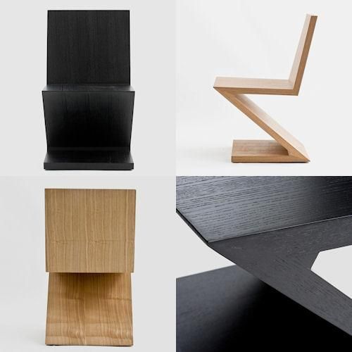 ヘリット・トーマス・リートフェルト/ZigZagChairジグザグチェア