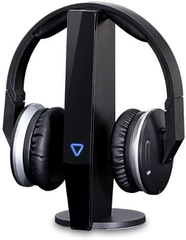 400-HS032｜サンワダイレクト ワイヤレスヘッドホン テレビ用 最大30m