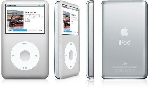 ポータブルプレーヤー ipodclassic アップル、160GB HDD搭載の新「iPod