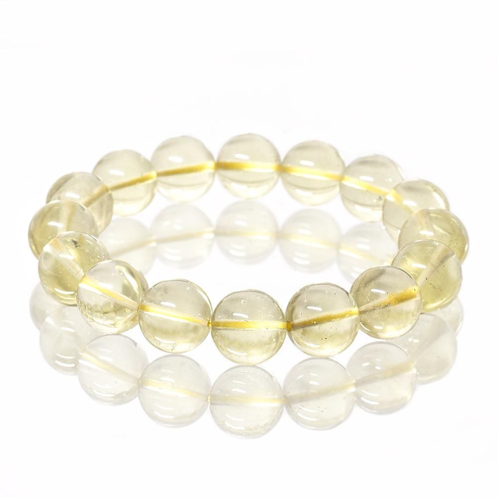 究極][鑑別書付]リビアングラス ブレスレット 13mm #HC322 一点物 本物