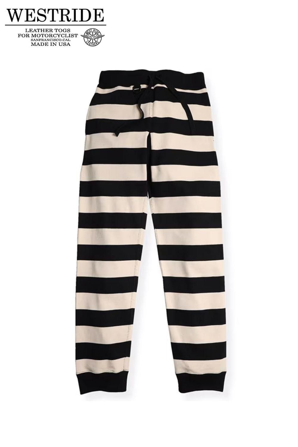 WESTRIDE(ウエストライド) ボーダーパンツ HEAVY BORDER PANTS 通販
