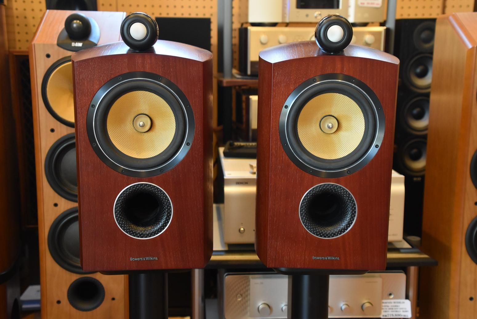 送料無料極上品 B&W 805 Diamond ローズウッド完売致しました - 鹿児島