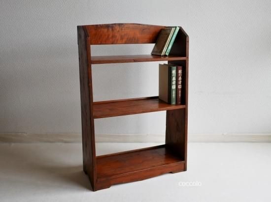 古道具 昭和レトロ本棚「暮らしの古民具・器こっころ」