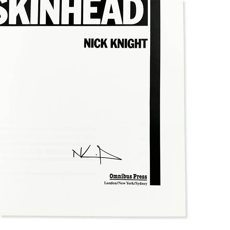 SKINHEAD by NICK KNIGHT *signedスキンヘッド ニック・ナイト *署名本