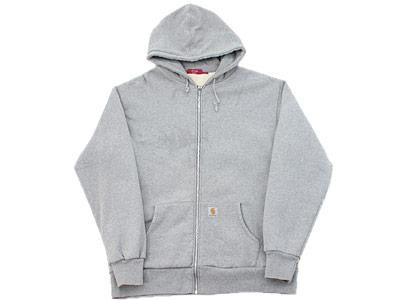 Supreme 'Thermal Zip Up'カーハートロゴ サーマル ジップアップ