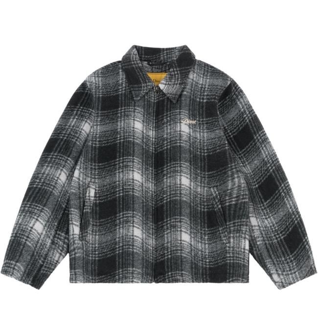 Dime WAVE PLAID JACKET / CHARCOAL (ダイム ジャケット) - HORRIBLE'S