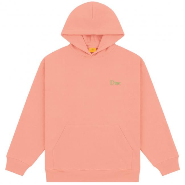 Dime Classic Small Logo Hoodie / Pink Clay (ダイム パーカー