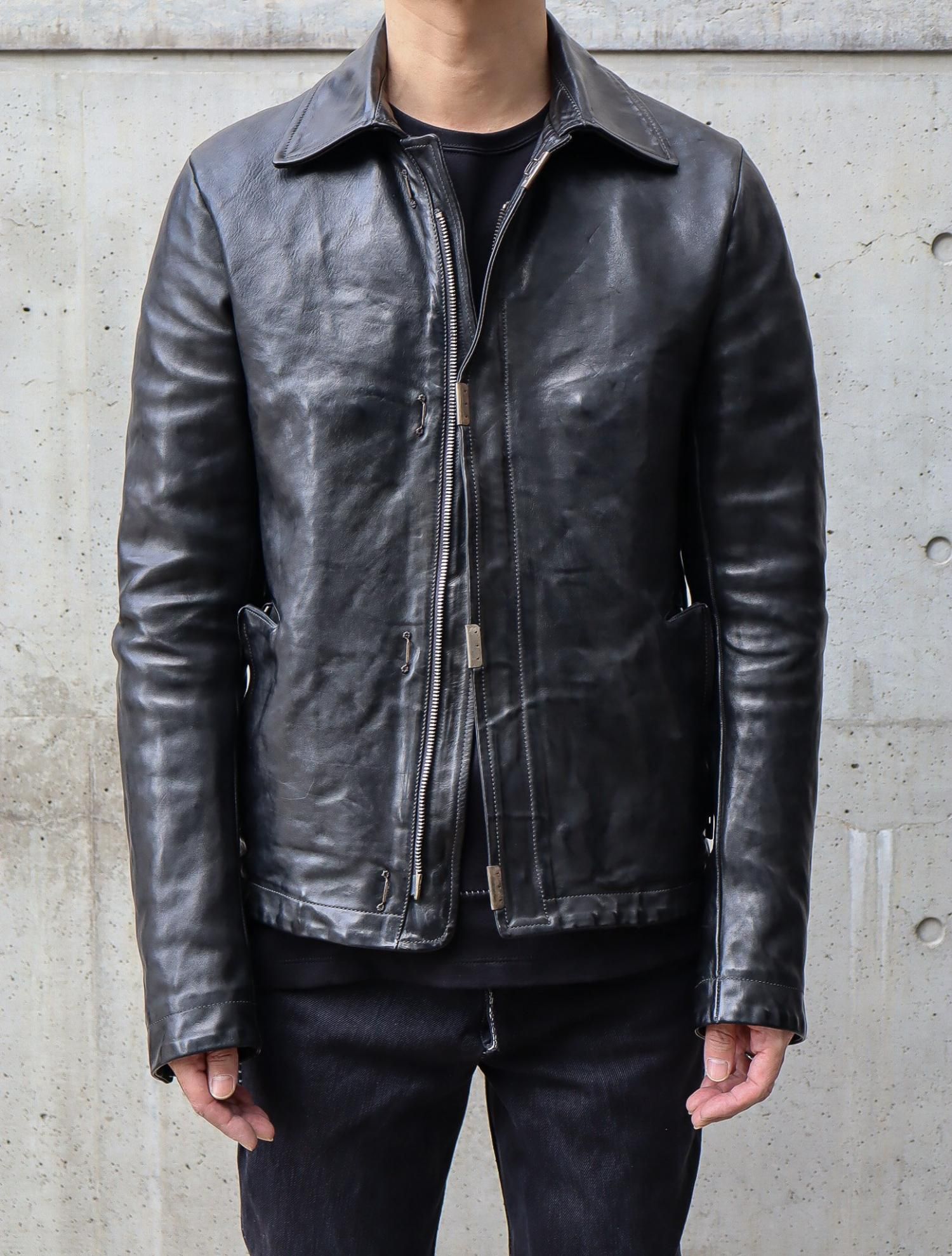 SCARSTITCHED LEATHER JACKET / CAROL CHRISTIAN POELL (キャロル