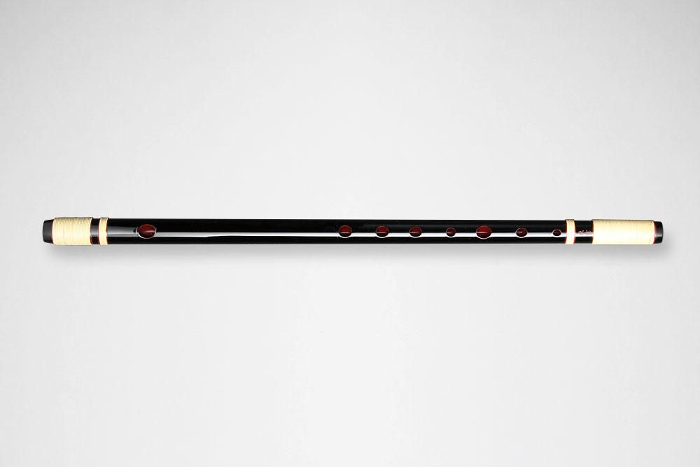 東雲 麗 漆黒 両巻 - 獅子田流 篠笛「大塚竹管楽器」