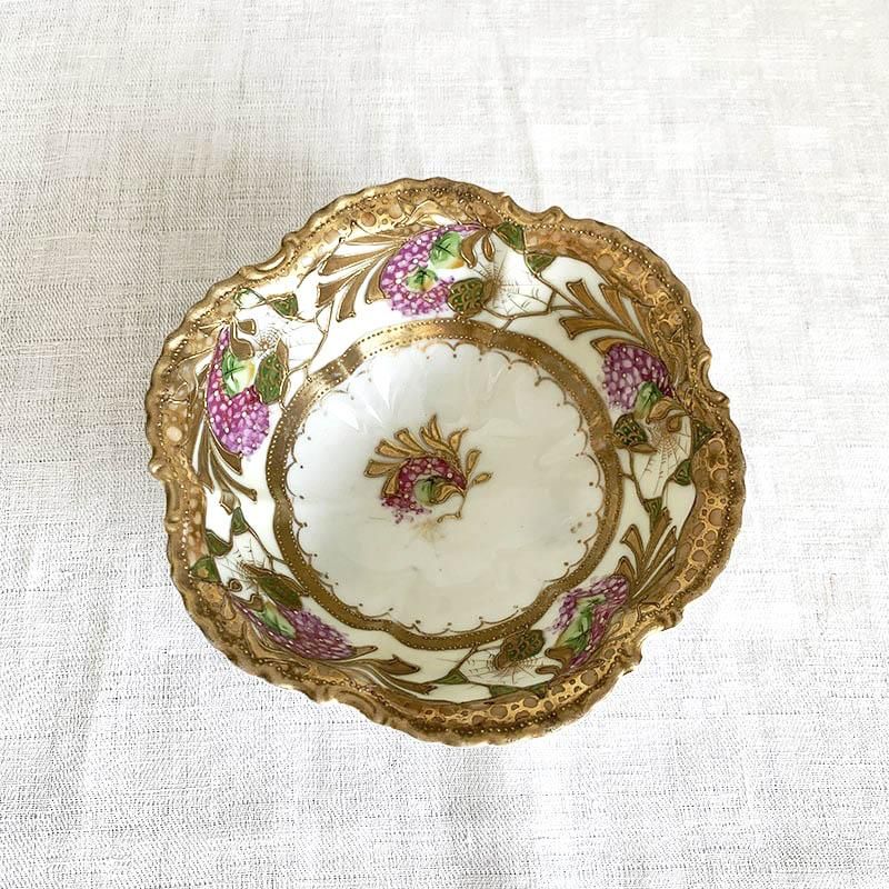 金彩 鼎小皿 小鉢 オールドノリタケ Noritake - soracoya（空小屋）