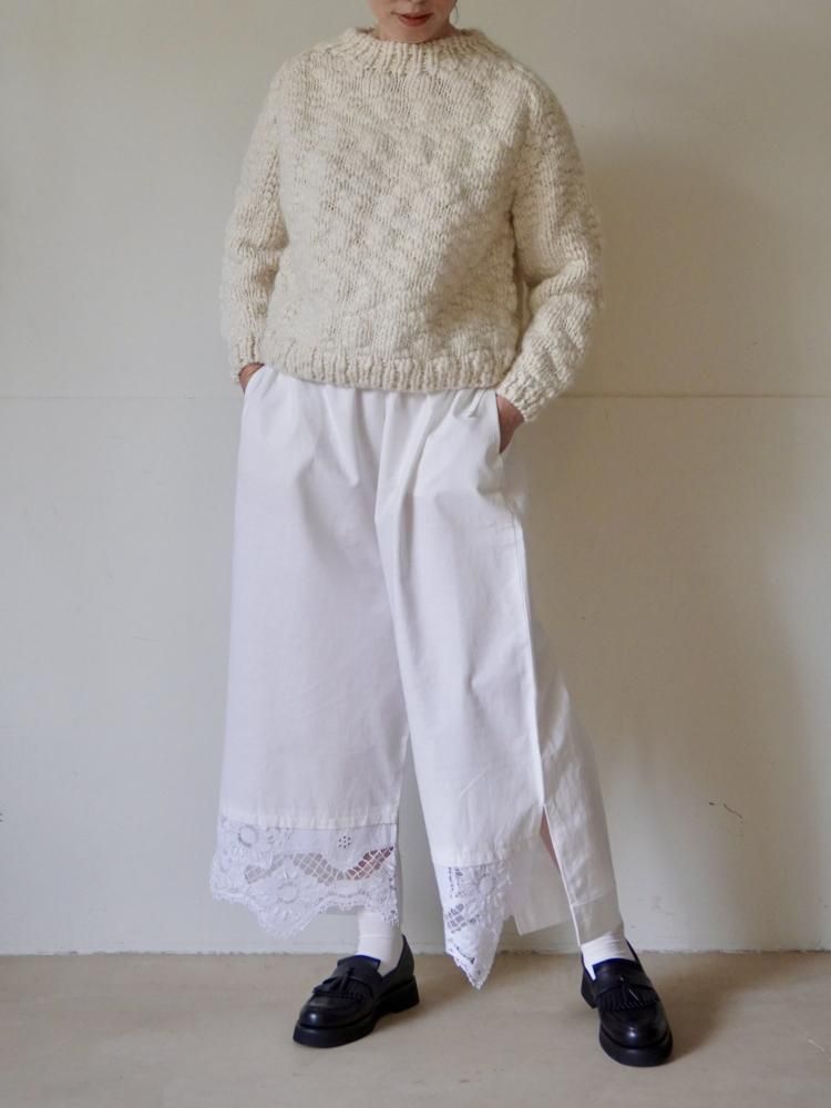 Lim｜HAND KNITTED WOOL JUMPER - BUNON - THE WOOL｜ound