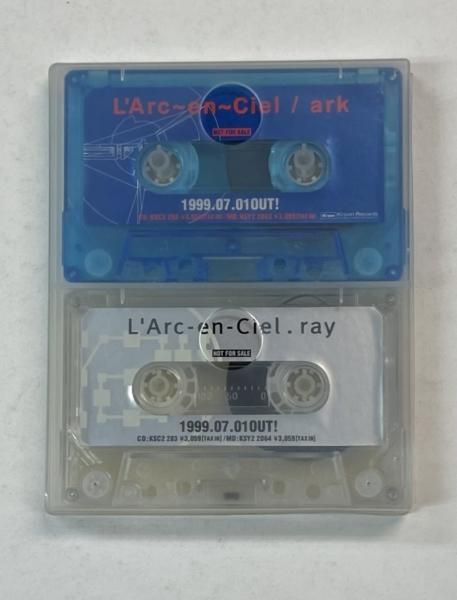 ラルクアンシエル プロモ・カセット L'Arc-en-Ciel ark / ray 2本組