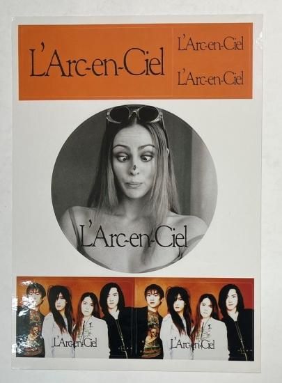 ラルクアンシエル ステッカーシート L'Arc‐en‐Ciel in CLUB '95 未使用