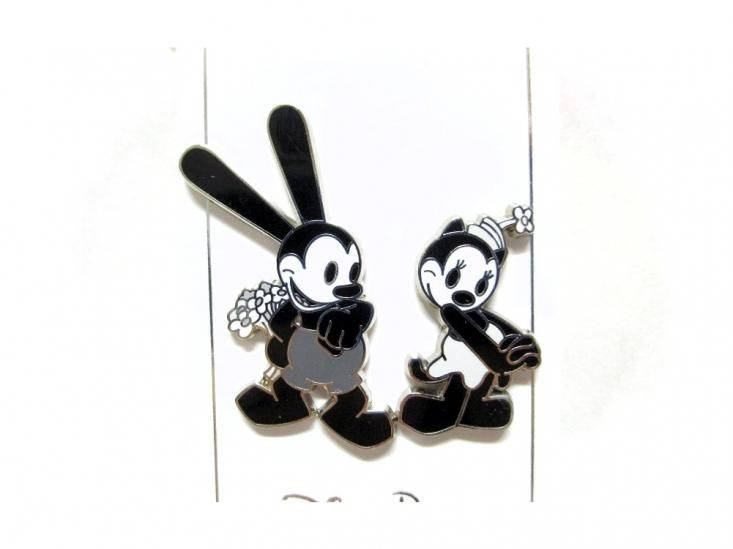 オズワルド & オルテンシア ピンズ ディズニーテーマパーク限定 Oswald
