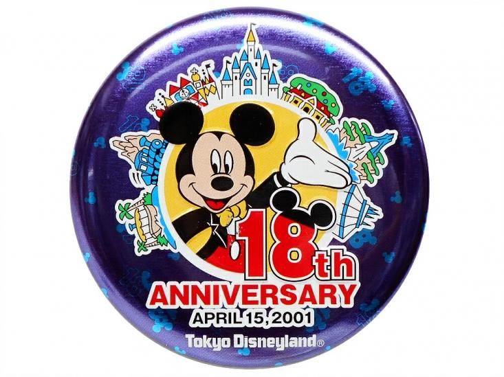東京ディズニーランド 18周年記念 2001年 ミッキー w/アトラクション