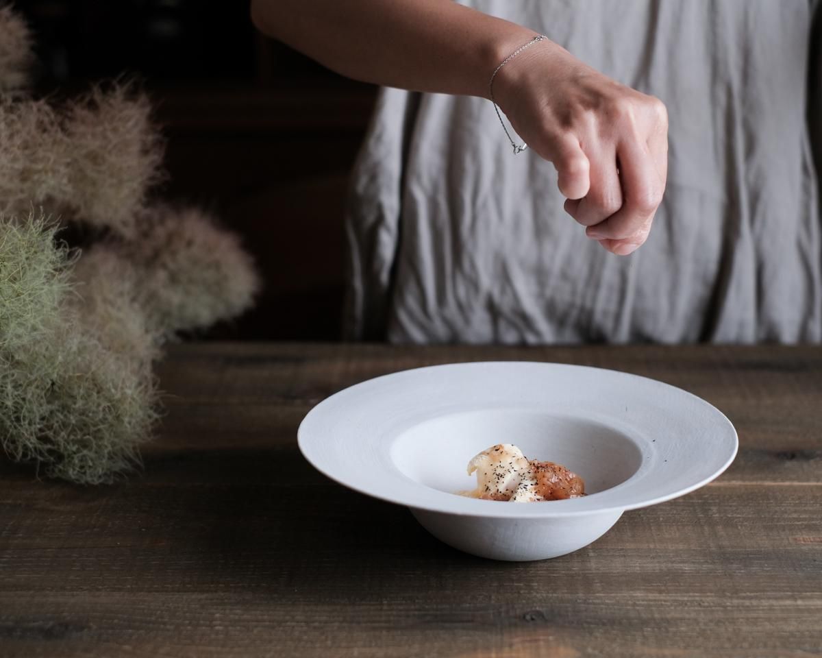 児玉修治 スープリム皿／カンヴァス - alltid｜オルティッド 暮らしの