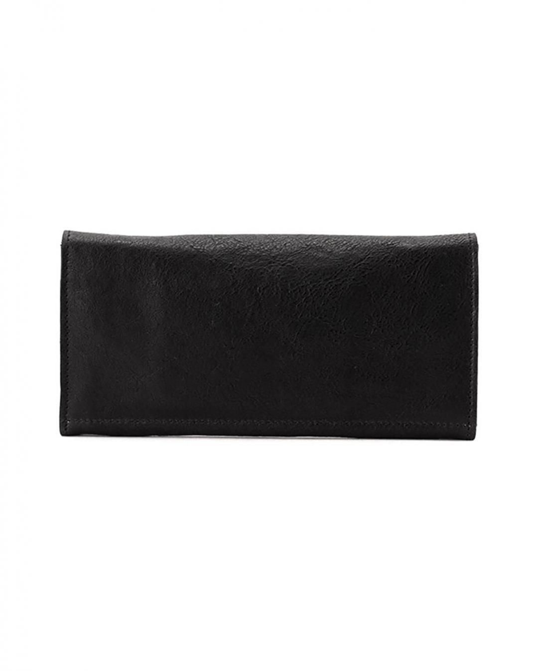 IL BISONTE｜【 55th COMBI BUTTON COLLECTION 】LONG WALLET｜BLACK