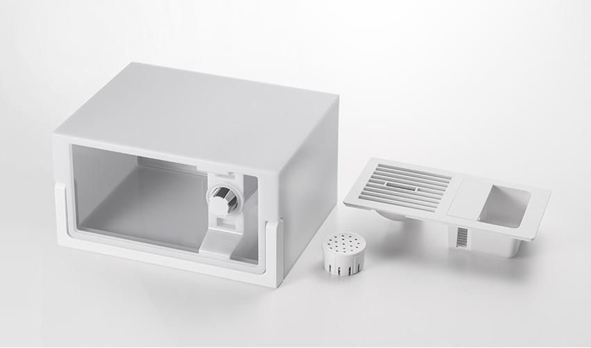 THREEUP 気化式加湿器 ハイブリッド式 グランリュクス HB-T2268