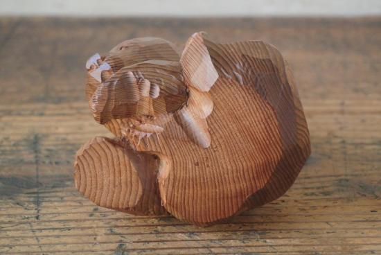 堀井廣治作 木彫り熊