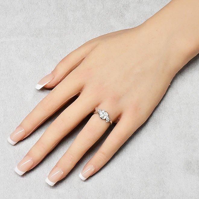 ZEXIMO公式】 天然ダイヤモンド0.5ct リング 「スウィート10