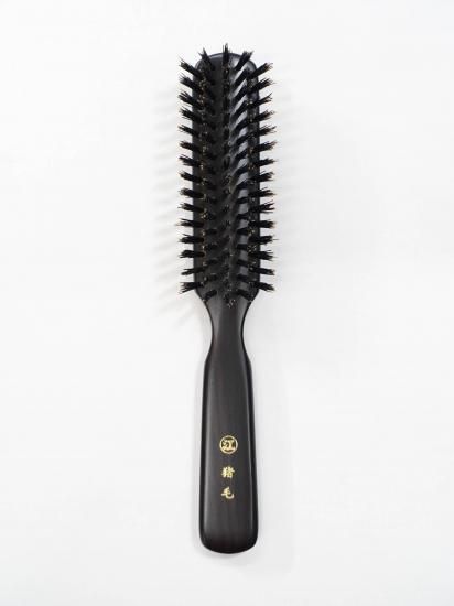ヘアーブラシ 5行植え 猪毛 - 日本橋江戸屋 公式オンラインショップ