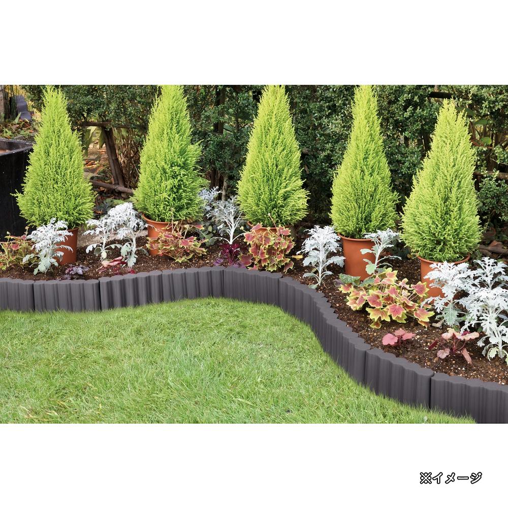 ブロックフェンス ダークブラウン10組 | アーチ・トレリス・フェンス