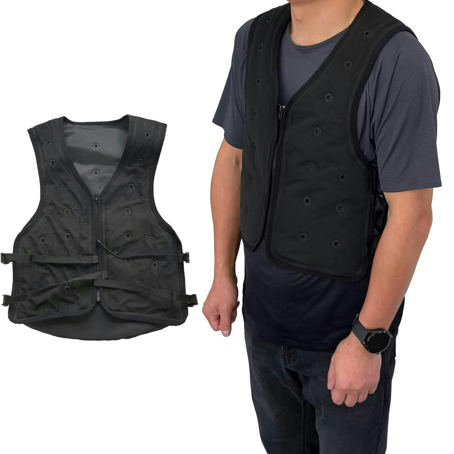 大進 気化熱 ベスト 空調作業服 のなかにも 注水 クール ベスト T